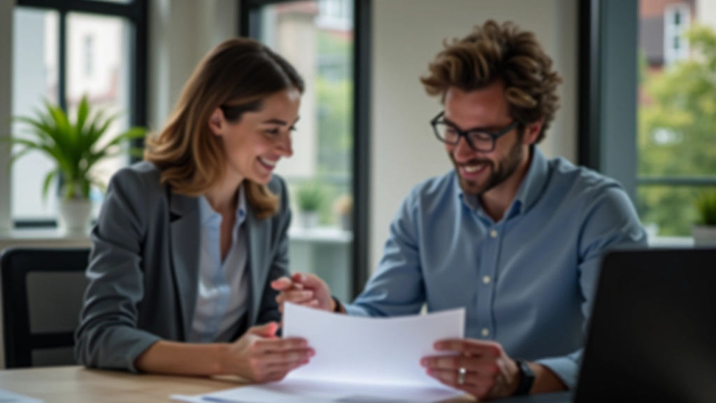 Finanzberater und Kunde im Gespräch