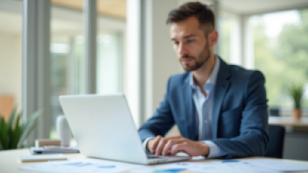 Finanzielle Beratung und Planung in modernem Büro